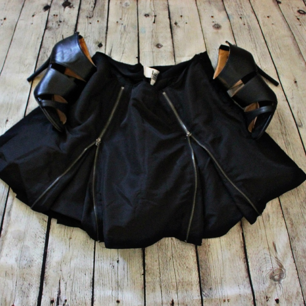 Sale. Luella black mini skirt size 15